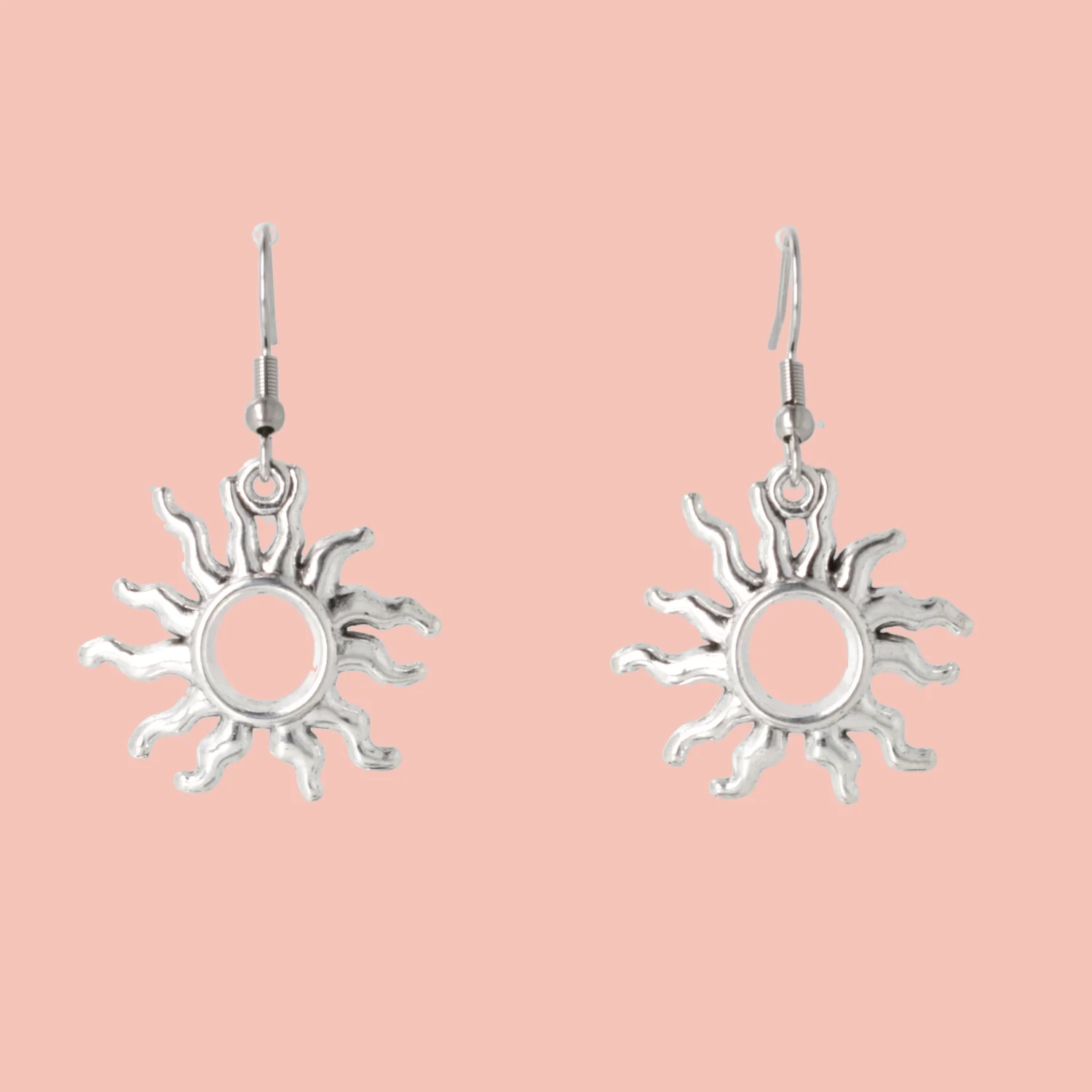 Whimsigoth Sun Earrings