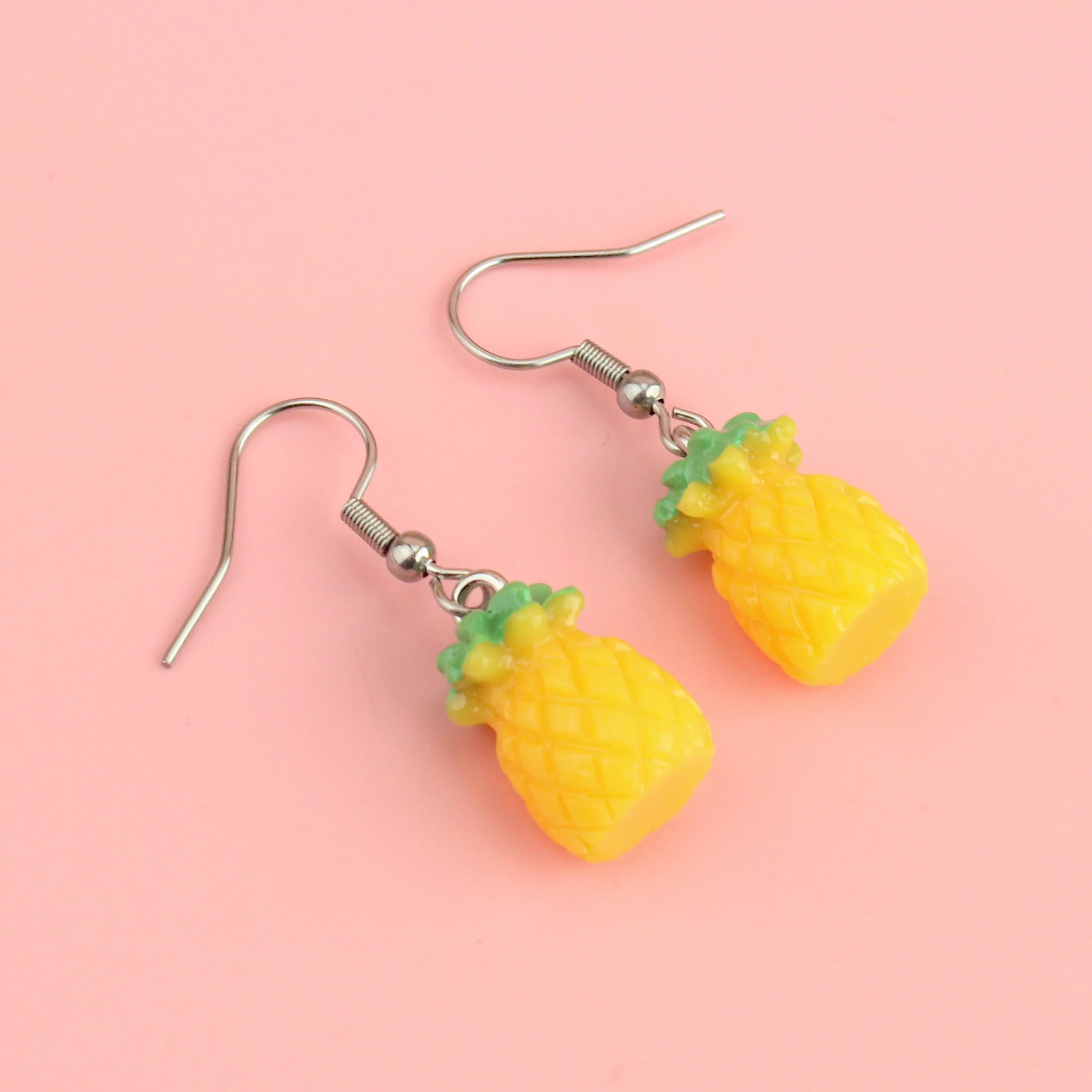 Who Lives In A Pineapple Earrings - Image 3