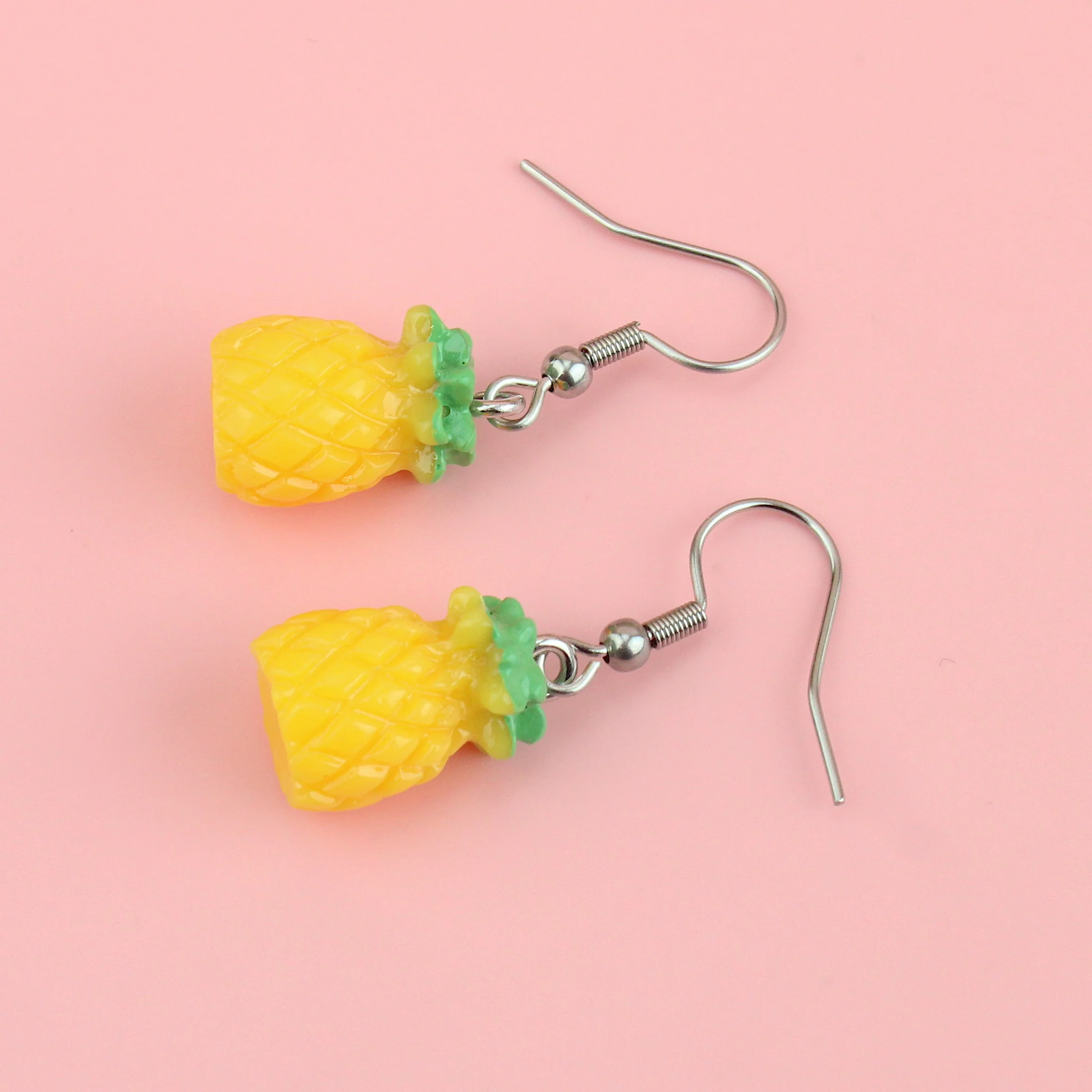 Who Lives In A Pineapple Earrings - Image 4