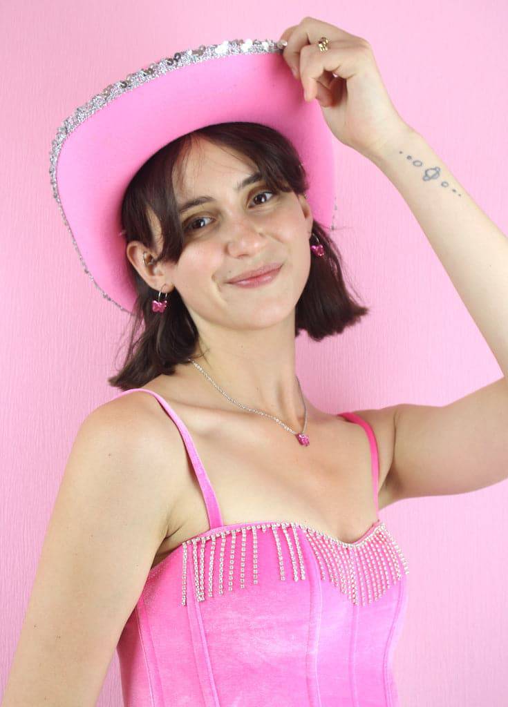 You're my Butterfly, Sugar Baby Necklace (Pink Mirror) - Image 7