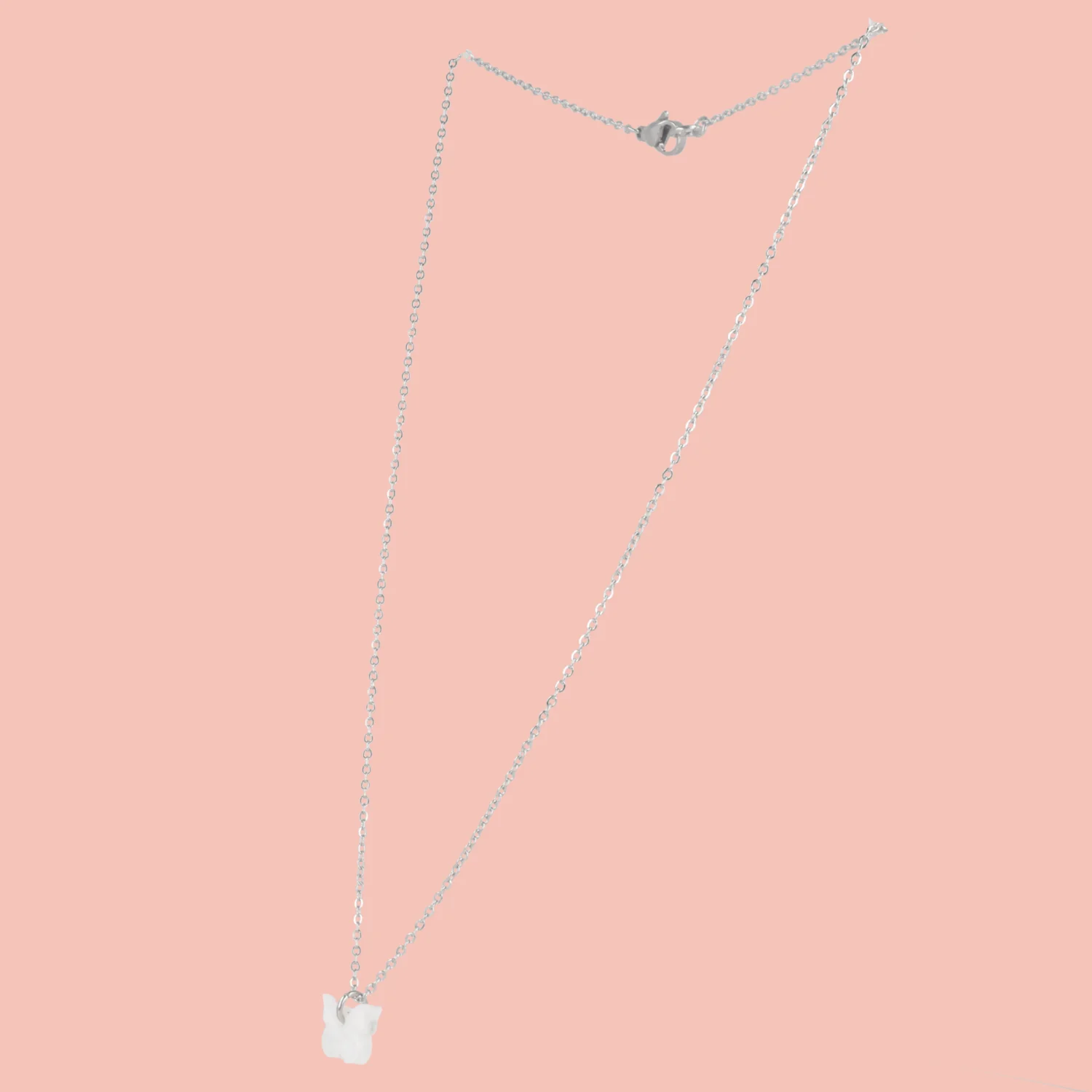 You're My Butterfly, Sugar Baby Necklace (White Marble) - Image 6