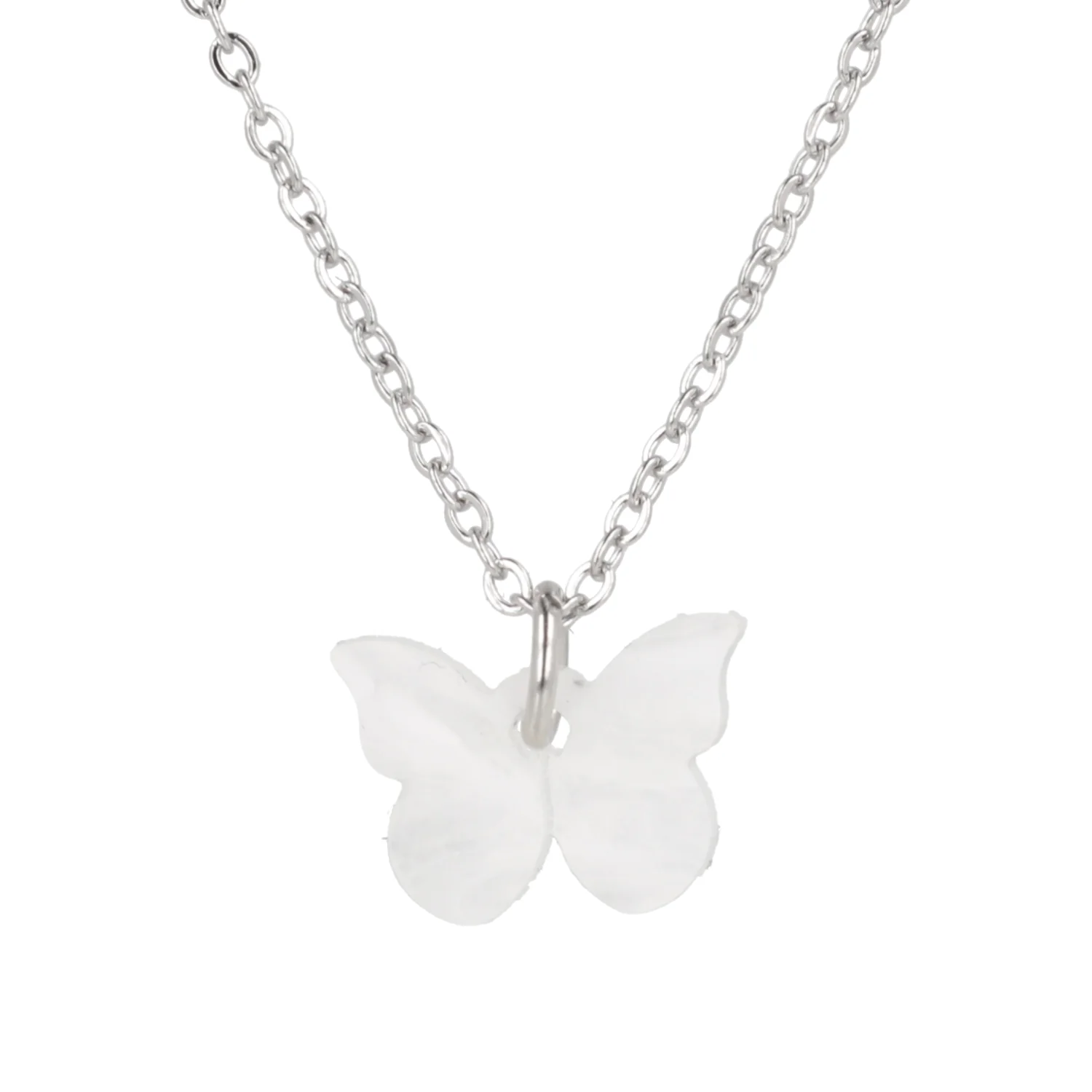 You're My Butterfly, Sugar Baby Necklace (White Marble) - Image 7