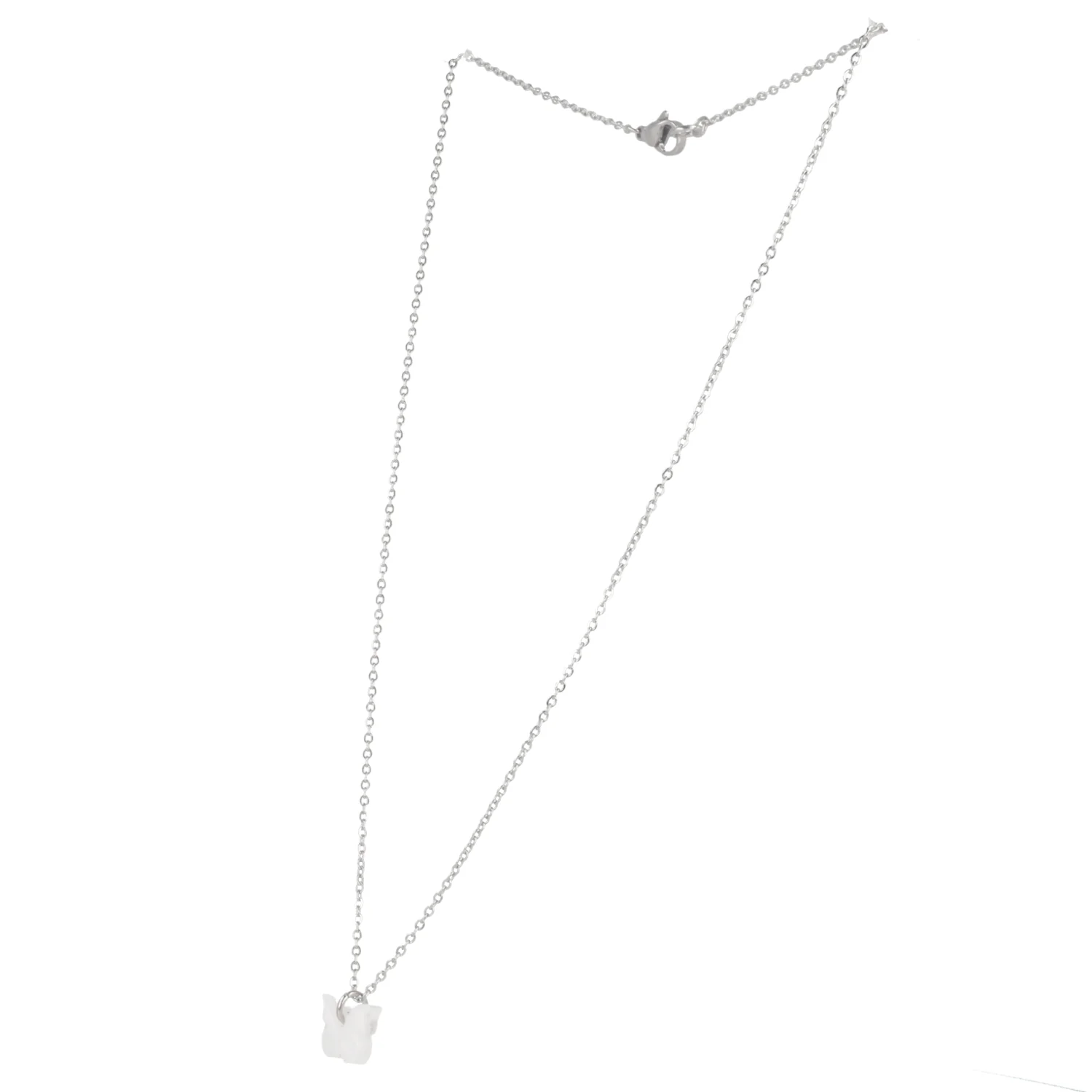 You're My Butterfly, Sugar Baby Necklace (White Marble) - Image 9